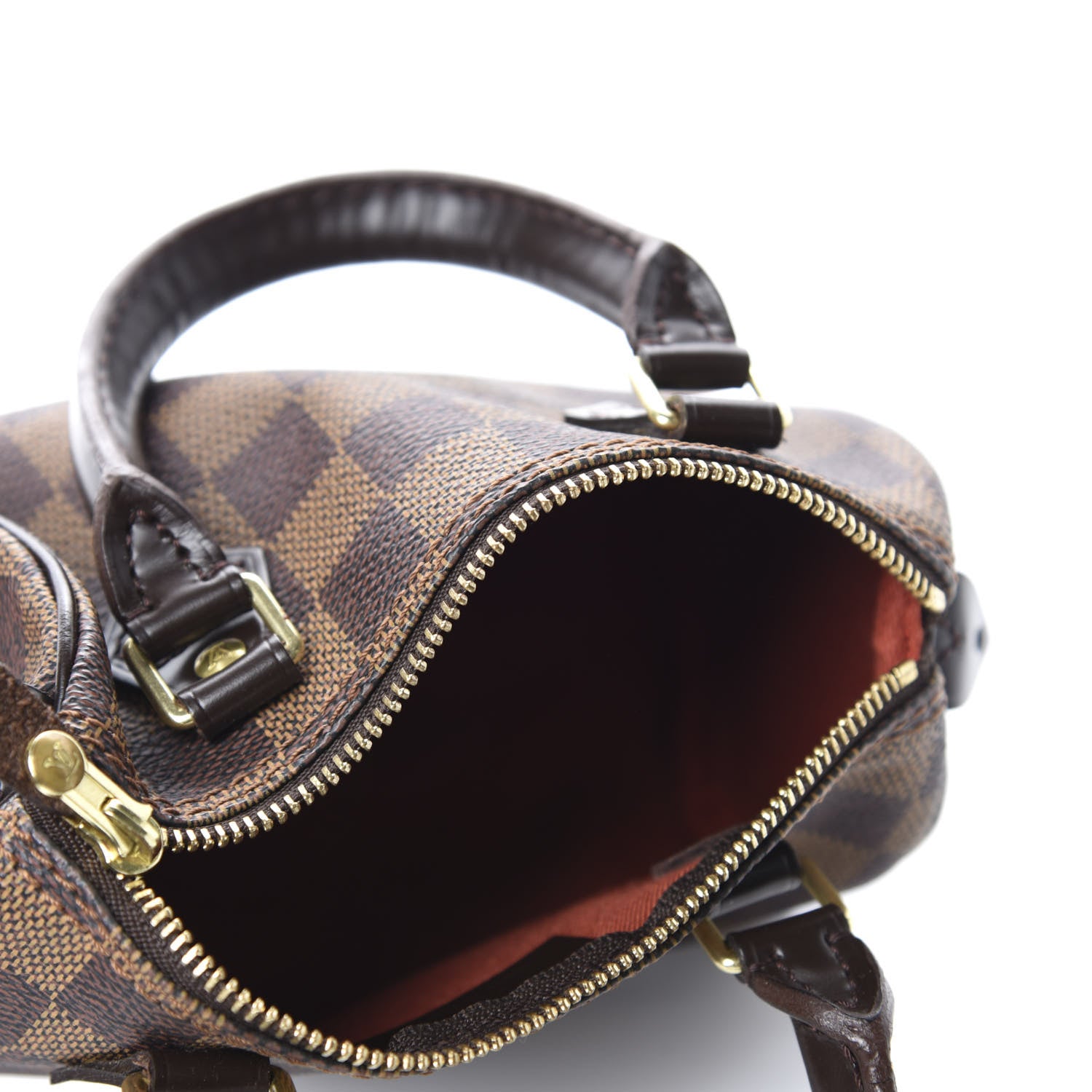 Louis Vuitton Damier Ebene Mini Sac HL Speedy 5 of 10