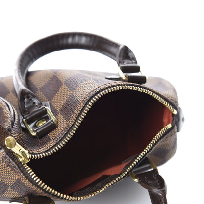 Louis Vuitton Damier Ebene Mini Sac HL Speedy 5 of 10