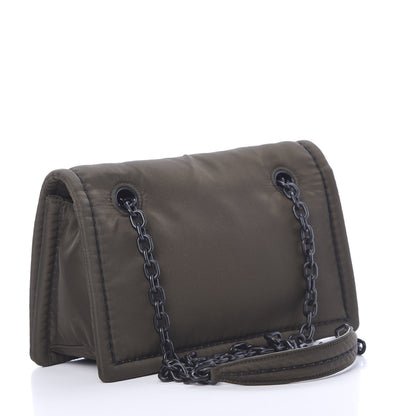 Prada Nylon Tessuto Chain Shoulder Bag Mimetico 2 of 12