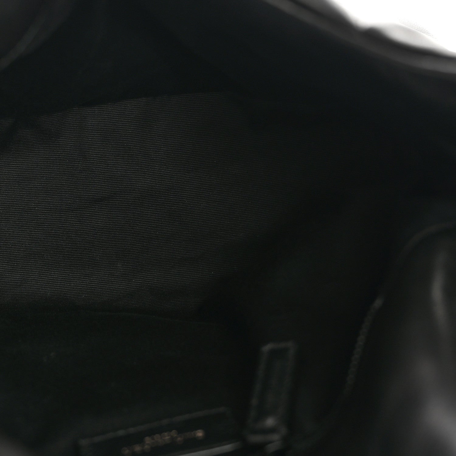Saint Laurent Lambskin Quilted Monogram Monochrome Small Loulou Puffer Chain Satchel Black 6 of 15