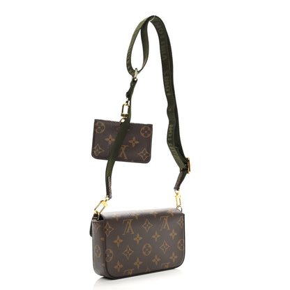 Louis Vuitton Monogram Felicie Strap & Go Kaki 5 of 21