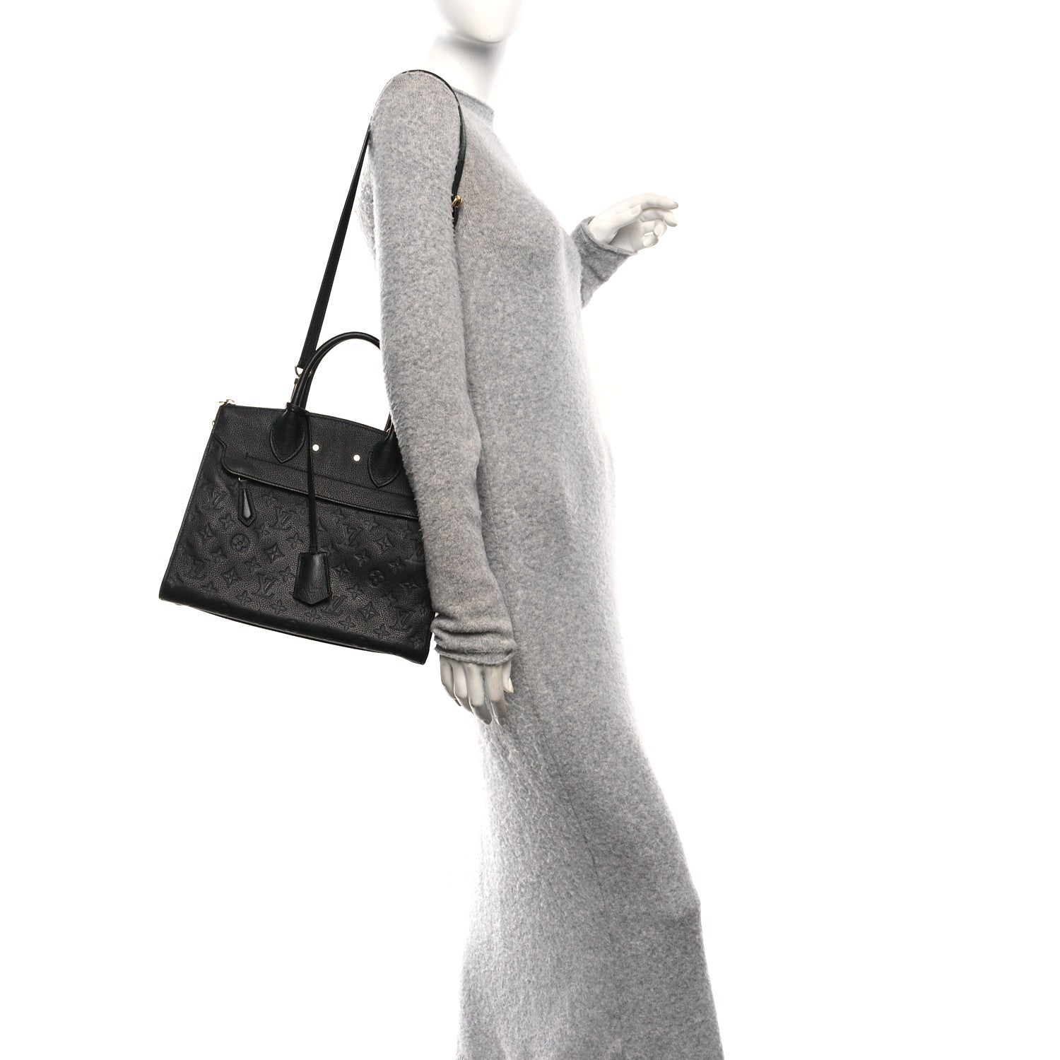 Louis Vuitton Empreinte Pont Neuf MM Black 2 of 16