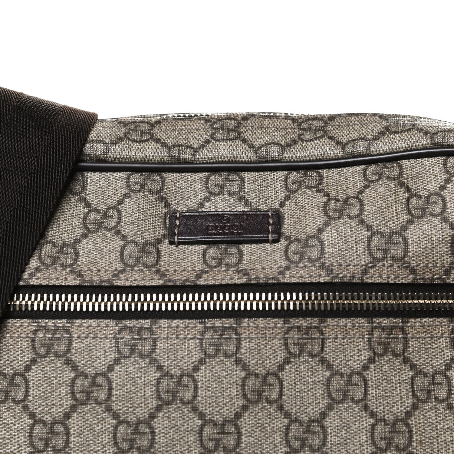 Gucci GG Plus Monogram Medium Messenger Bag Dark Brown 9 of 13
