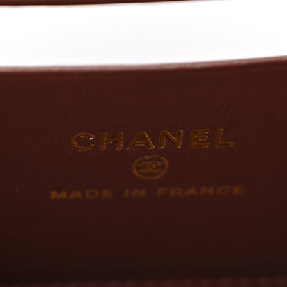Chanel Caviar Quilted Small Vanity Case With Chain Black 6 of 10
