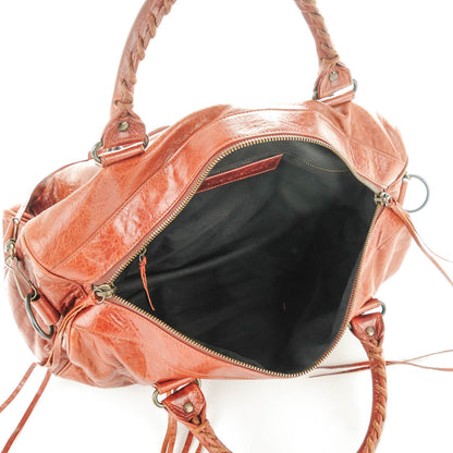 Balenciaga Chevre Classic Hardware Twiggy Sienna 6 of 8