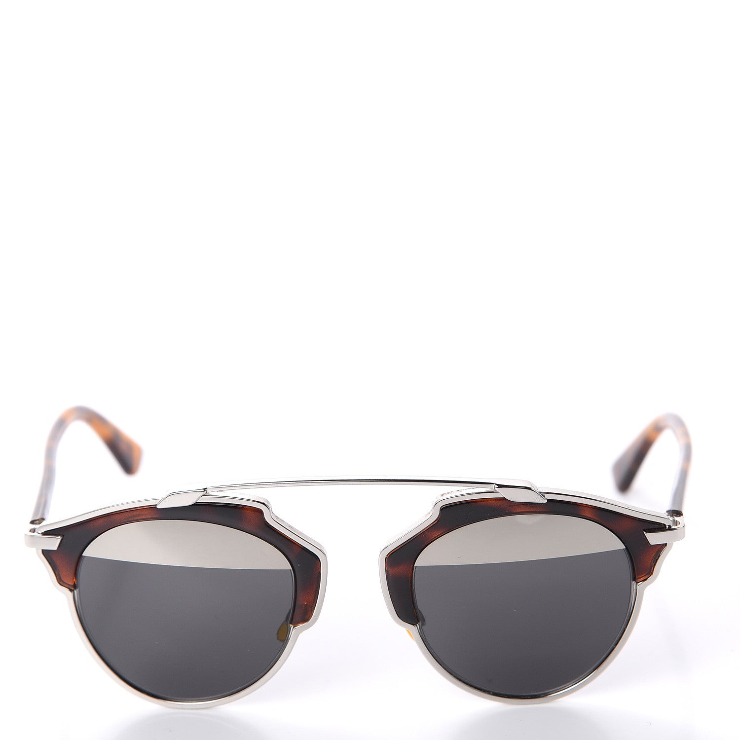 Christian Dior So Real Sunglasses Palladium Havana 4 of 9