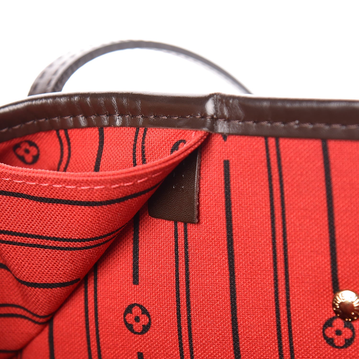 Louis Vuitton Damier Ebene Neverfull GM 9 of 10