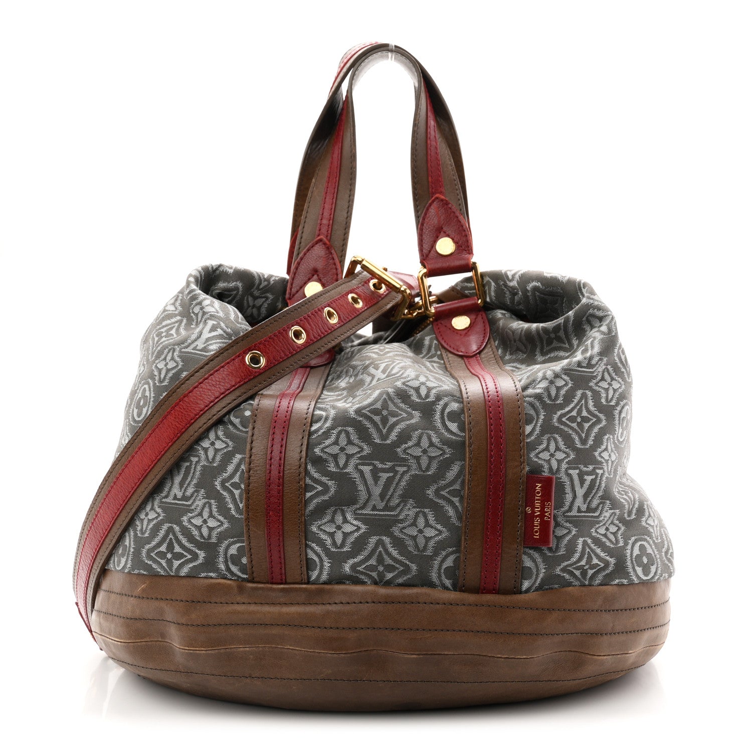Louis Vuitton Jacquard Monogram Fabric Aviator Kaki 1 of 9