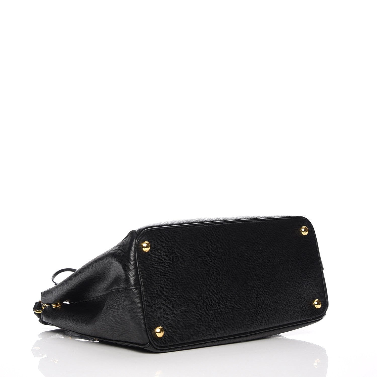 Prada Saffiano Medium Galleria Double Zip Tote Black 5 of 9