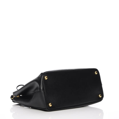 Prada Saffiano Medium Galleria Double Zip Tote Black 5 of 9