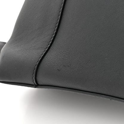 Balenciaga Semi Shiny Smooth Calfskin Monochrome Small Downtown Shoulder Bag Black 15 of 15