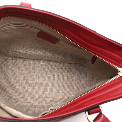 Gucci Microguccissima Small Bree Tote Red 5 of 11