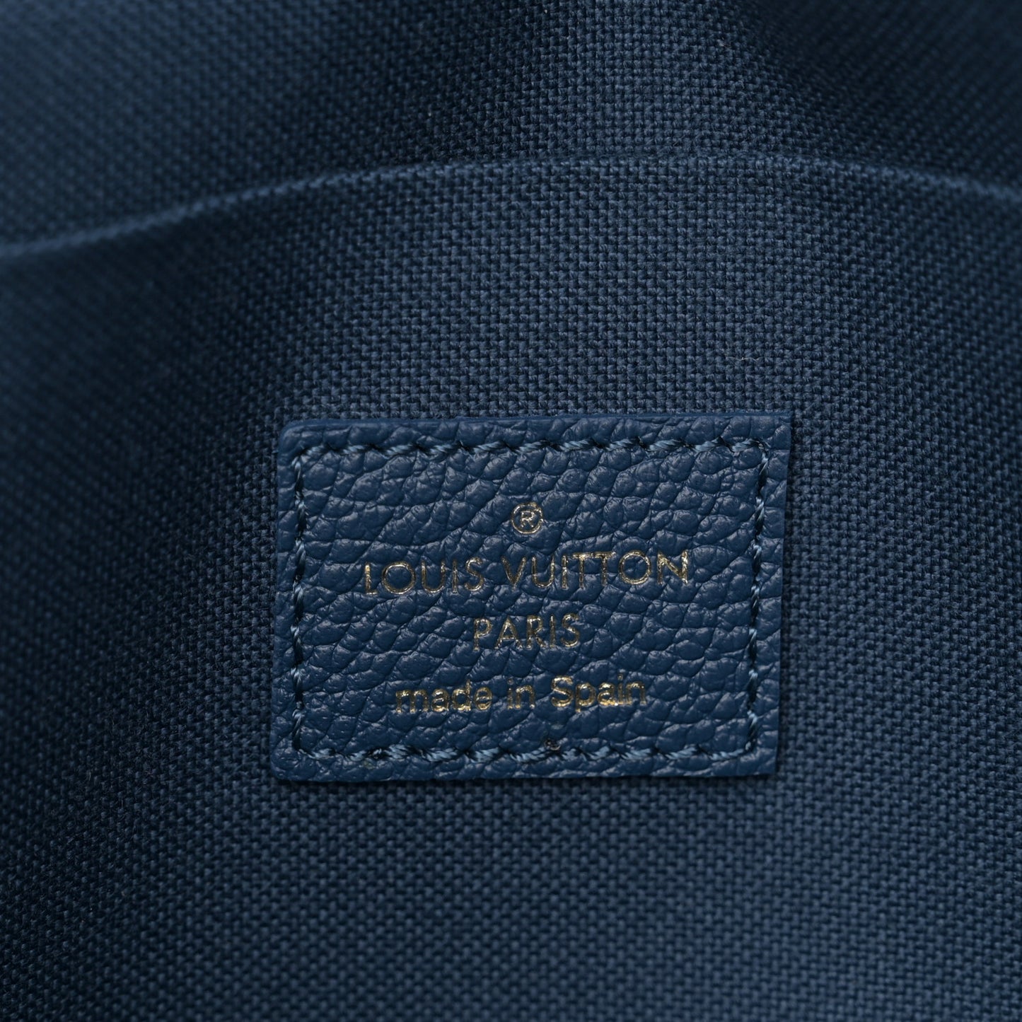 Empreinte Monogram Giant Felicie Pochette Chain Wallet Gradient Blue
