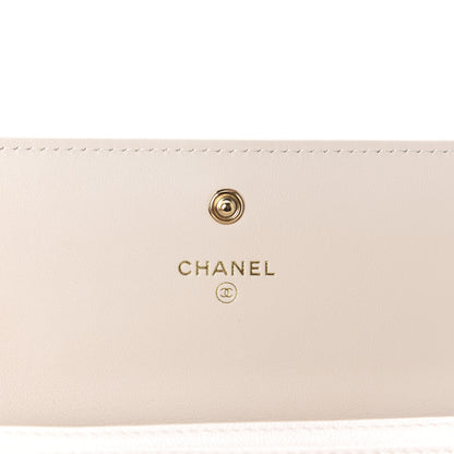 Chanel Goatskin Quilted 19 Flap Wallet Light Beige 9 of 12
