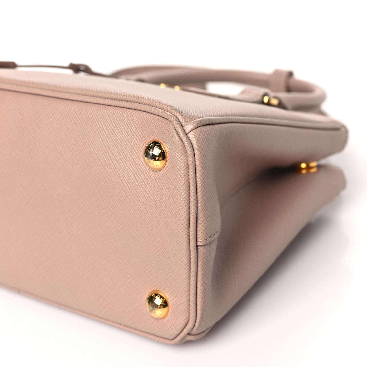 Prada Saffiano Mini Galleria Double Zip Tote Cipria 10 of 14