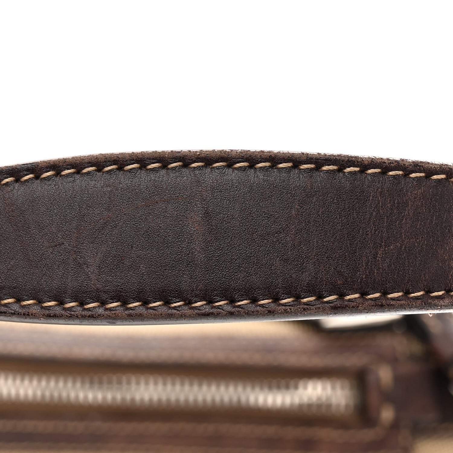 Prada Jacquard Logo Hobo Corda Bruciato 17 of 17