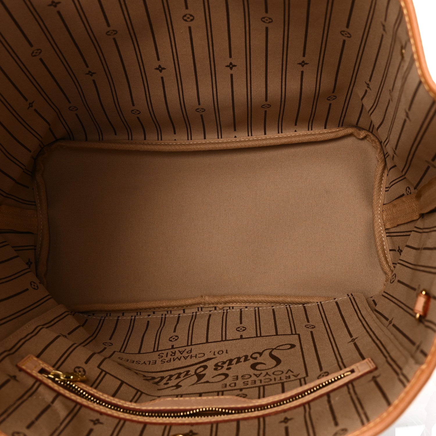 Louis Vuitton Monogram Neverfull MM 5 of 9