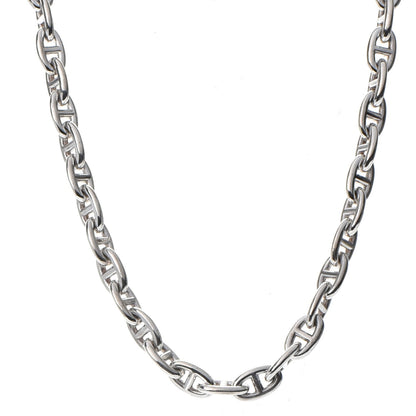 Hermes Sterling Silver Chaine D'Ancre Necklace PM 1 of 7
