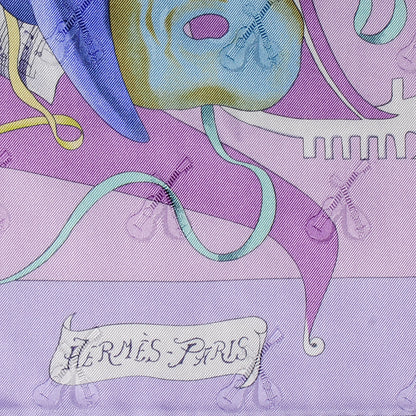 Hermes Silk Fetes Venitiennes Scarf 90 3 of 6