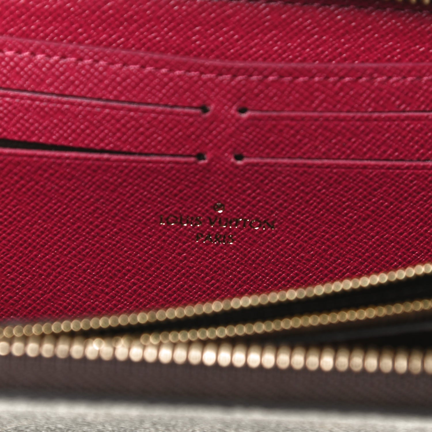 Louis Vuitton Monogram Clemence Wallet Fuchsia 6 of 10