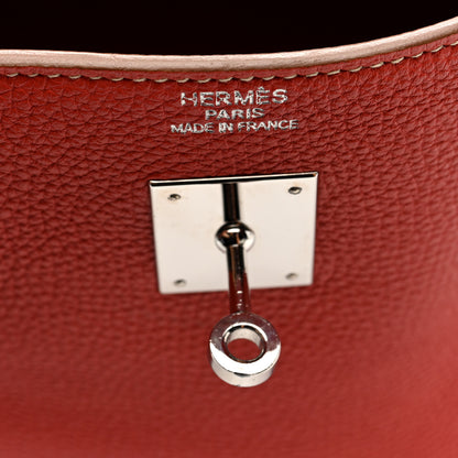 Hermes Taurillon Clemence Birkin 40 Sanguine 6 of 11