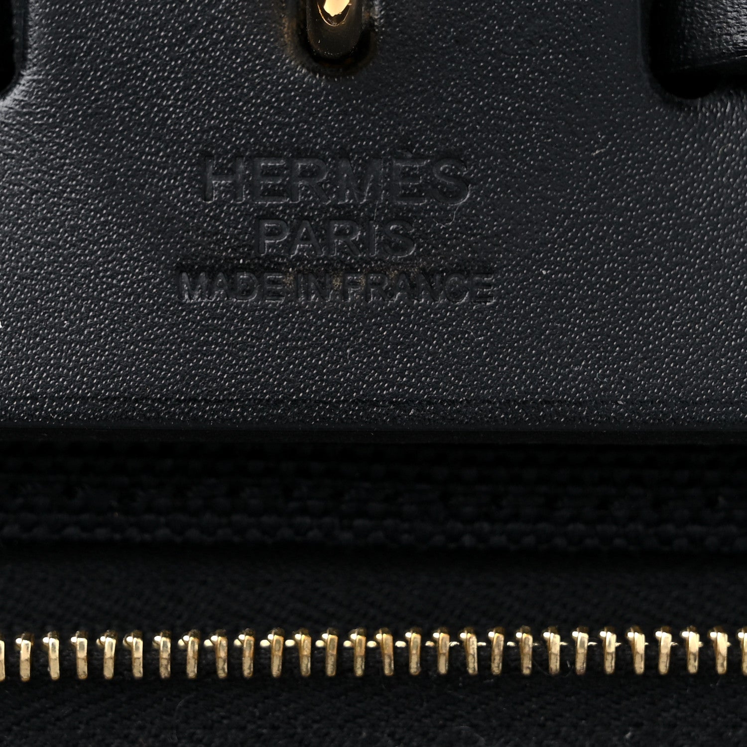 Hermes Military Toile Vache Hunter Herbag Zip PM 31 Black 6 of 10