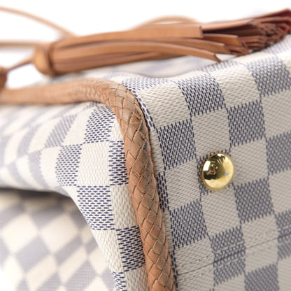 Louis Vuitton Damier Azur Propriano Rose Ballerine 9 of 14