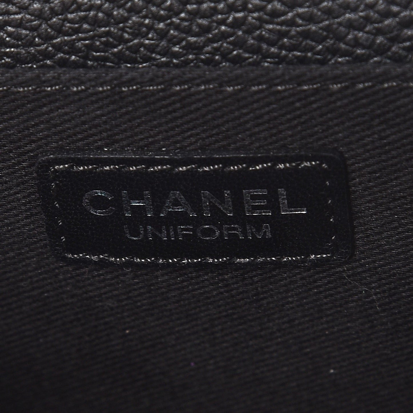 Grained Calfskin Quilted 2.55 Reissue Flap Belt Bag Clutch Black