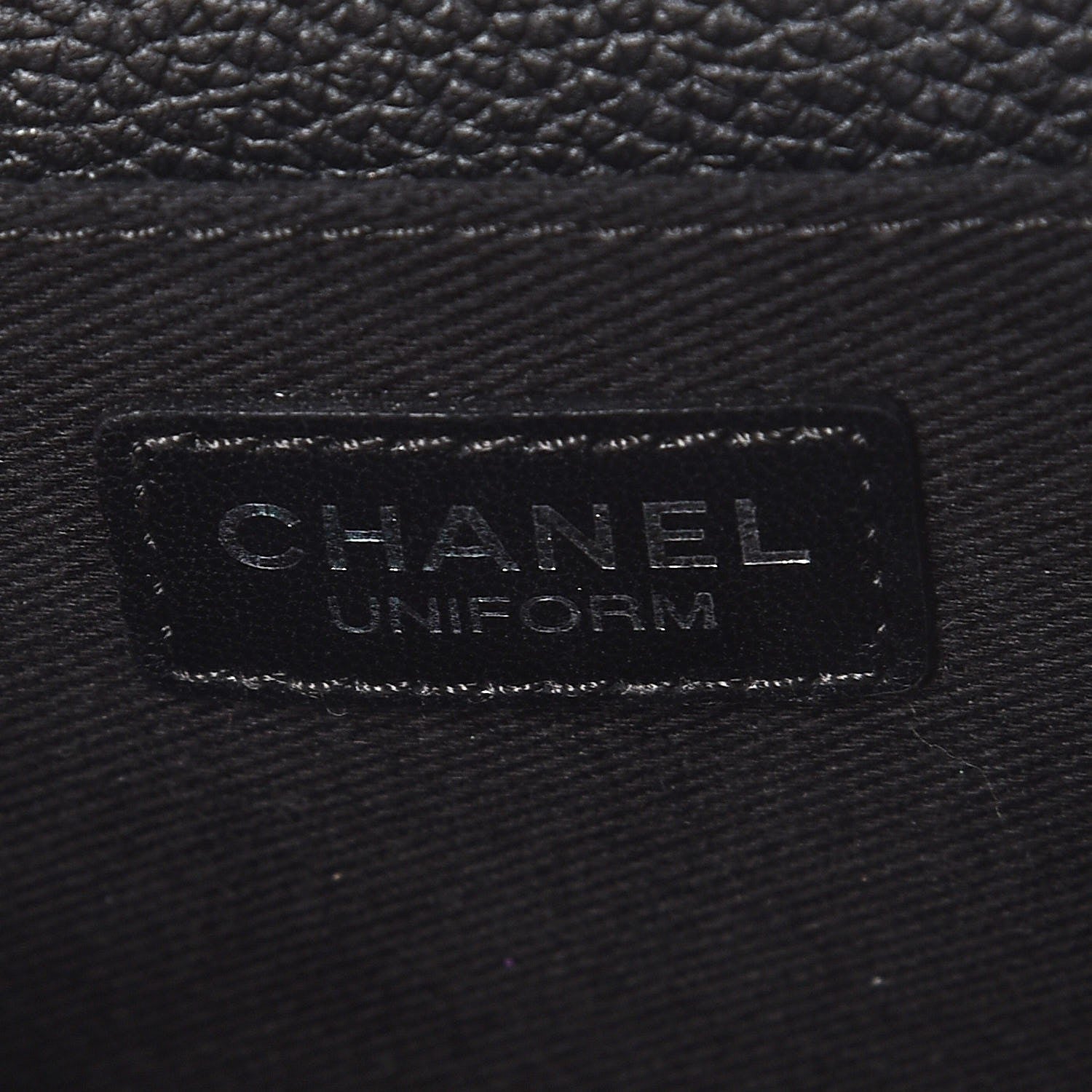 Chanel Grained Calfskin Quilted 2.55 Reissue Flap Belt Bag Clutch Black 6 of 7