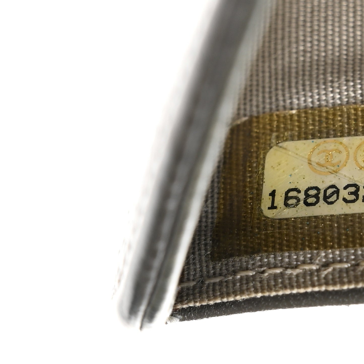 Caviar Timeless CC Zipped Pocket Wallet Grey
