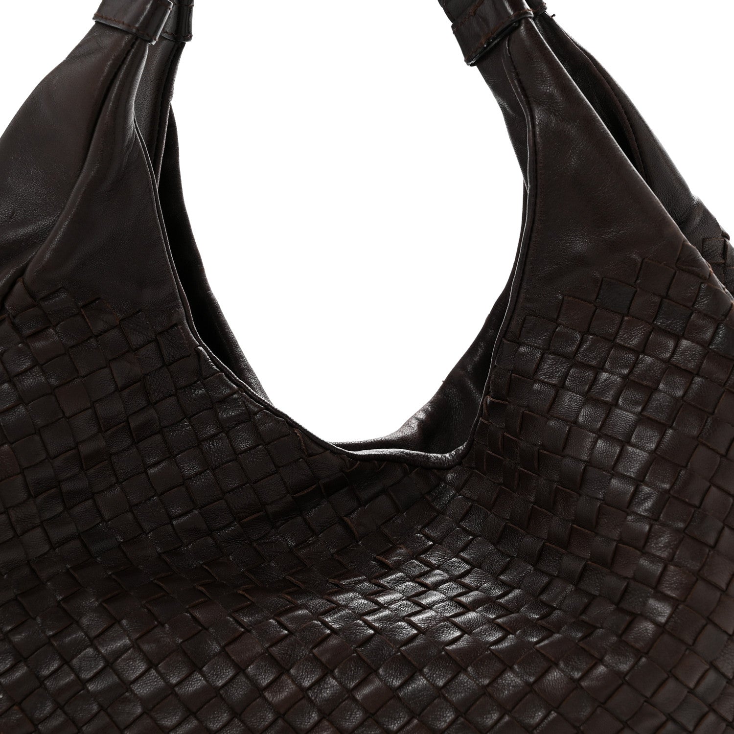 Bottega Veneta Nappa Intrecciato Medium Campana Hobo Ebano 8 of 14