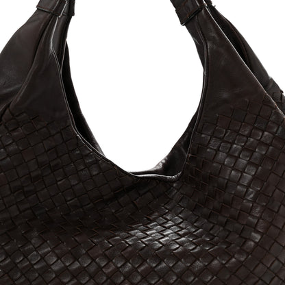 Bottega Veneta Nappa Intrecciato Medium Campana Hobo Ebano 8 of 14