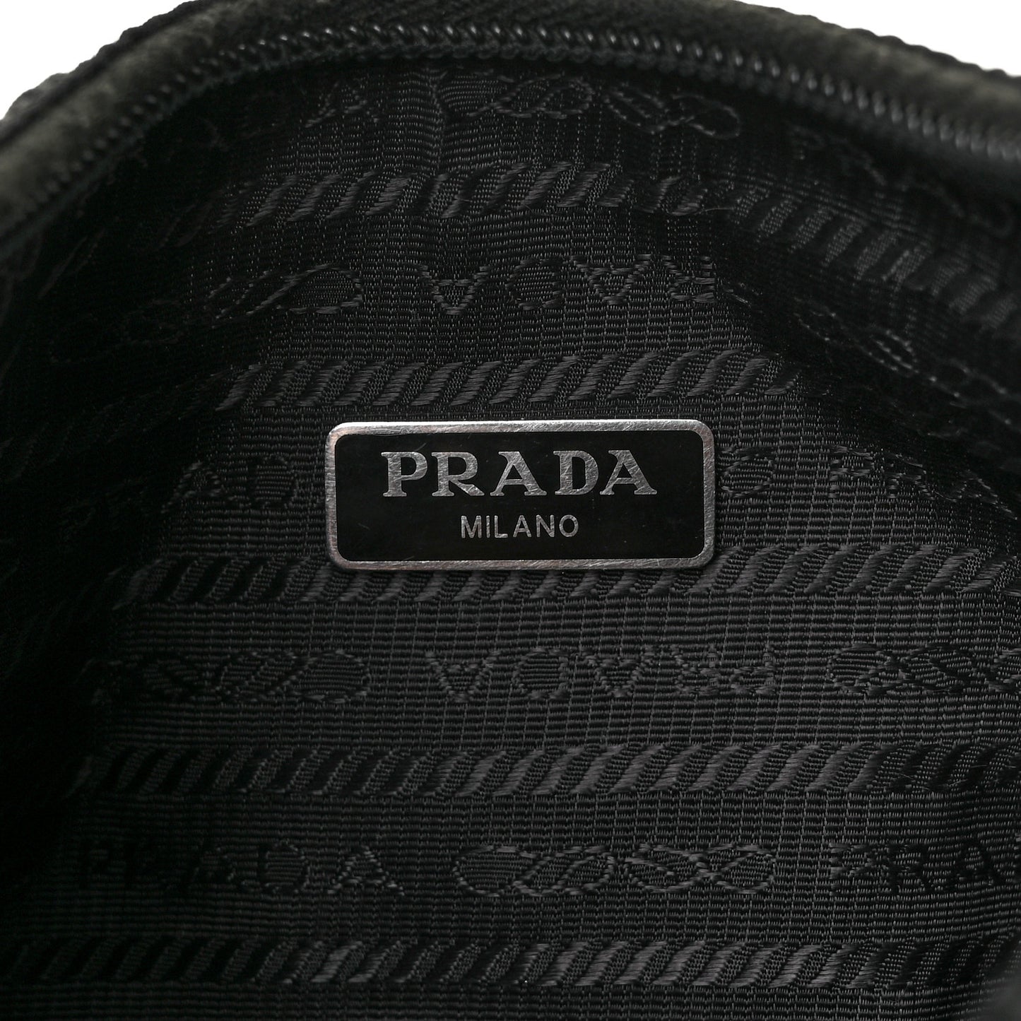 Tessuto Nylon Mini Re-Edition 2000 Bag Black