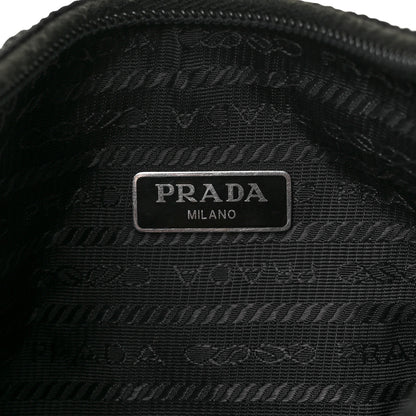 Prada Tessuto Nylon Mini Re-Edition 2000 Bag Black 6 of 8