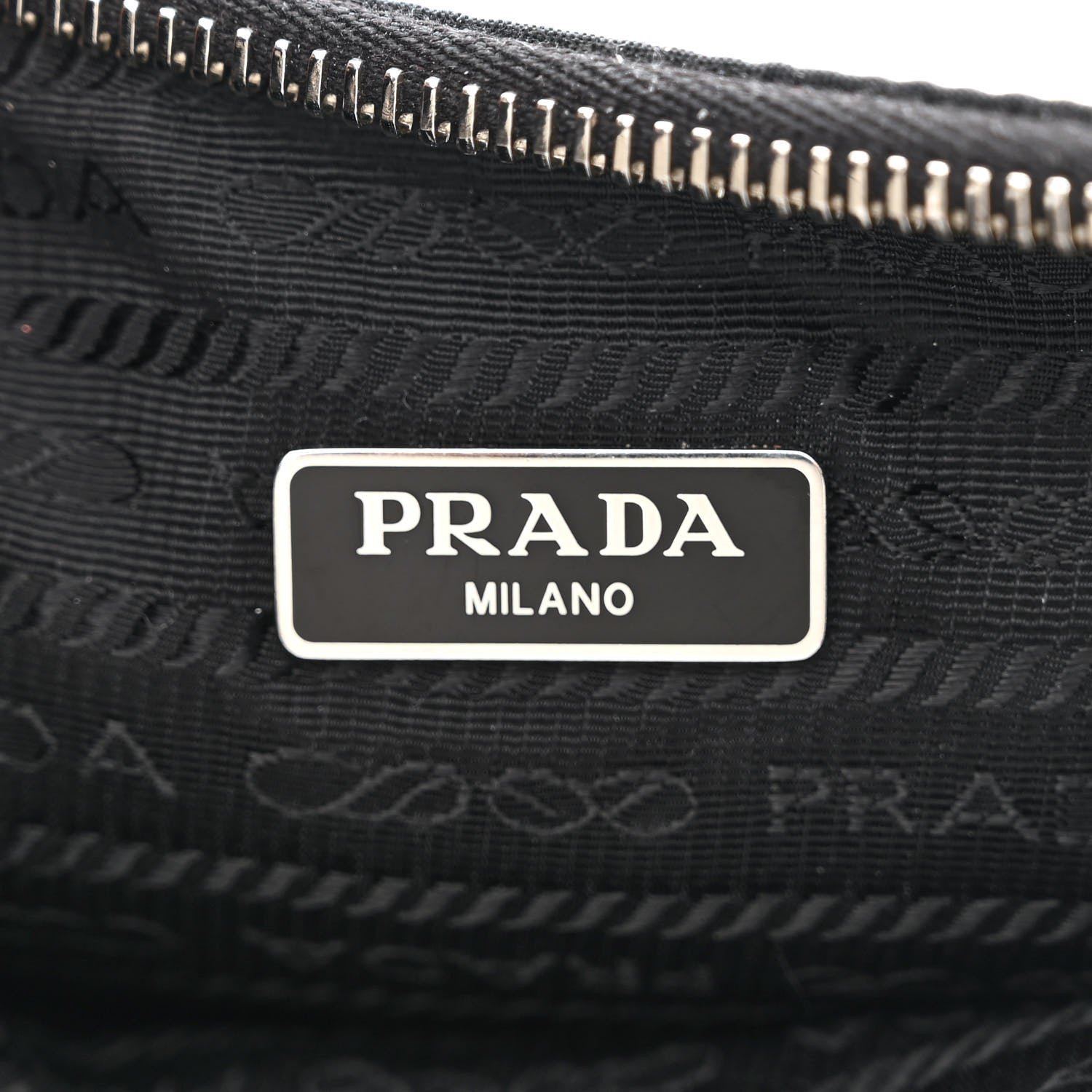 Prada Nylon Re-Edition 2005 Shoulder Bag Black 7 of 15