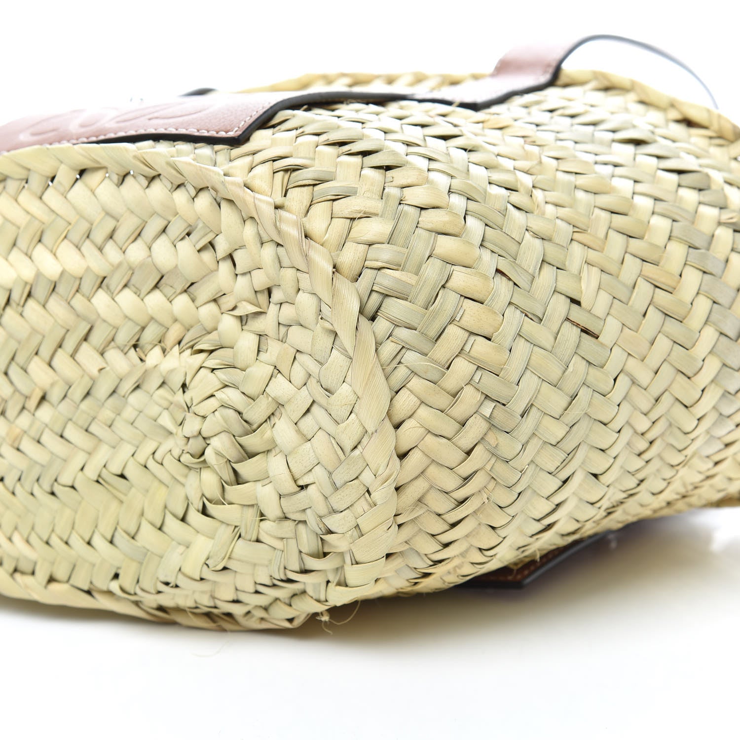 Loewe Raffia Small Basket Tote Bag Natural Tan 6 of 10