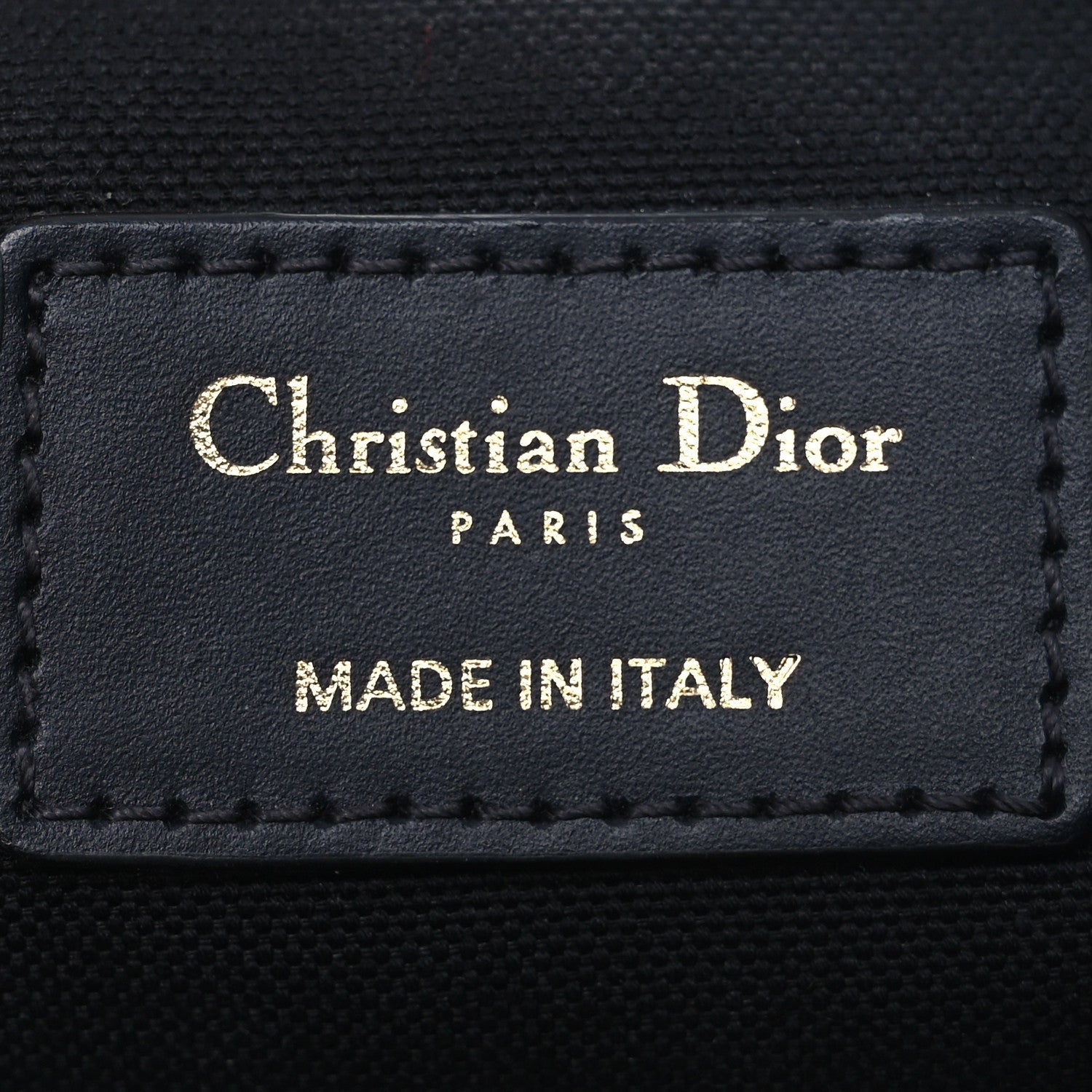 Christian Dior Oblique Calfskin Medium C'est Dior Bucket Bag Blue 6 of 12