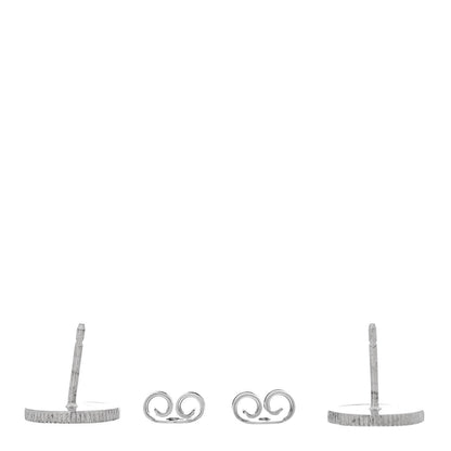 Gucci Sterling Silver Round Interlocking G Bee Stud Earrings 3 of 5