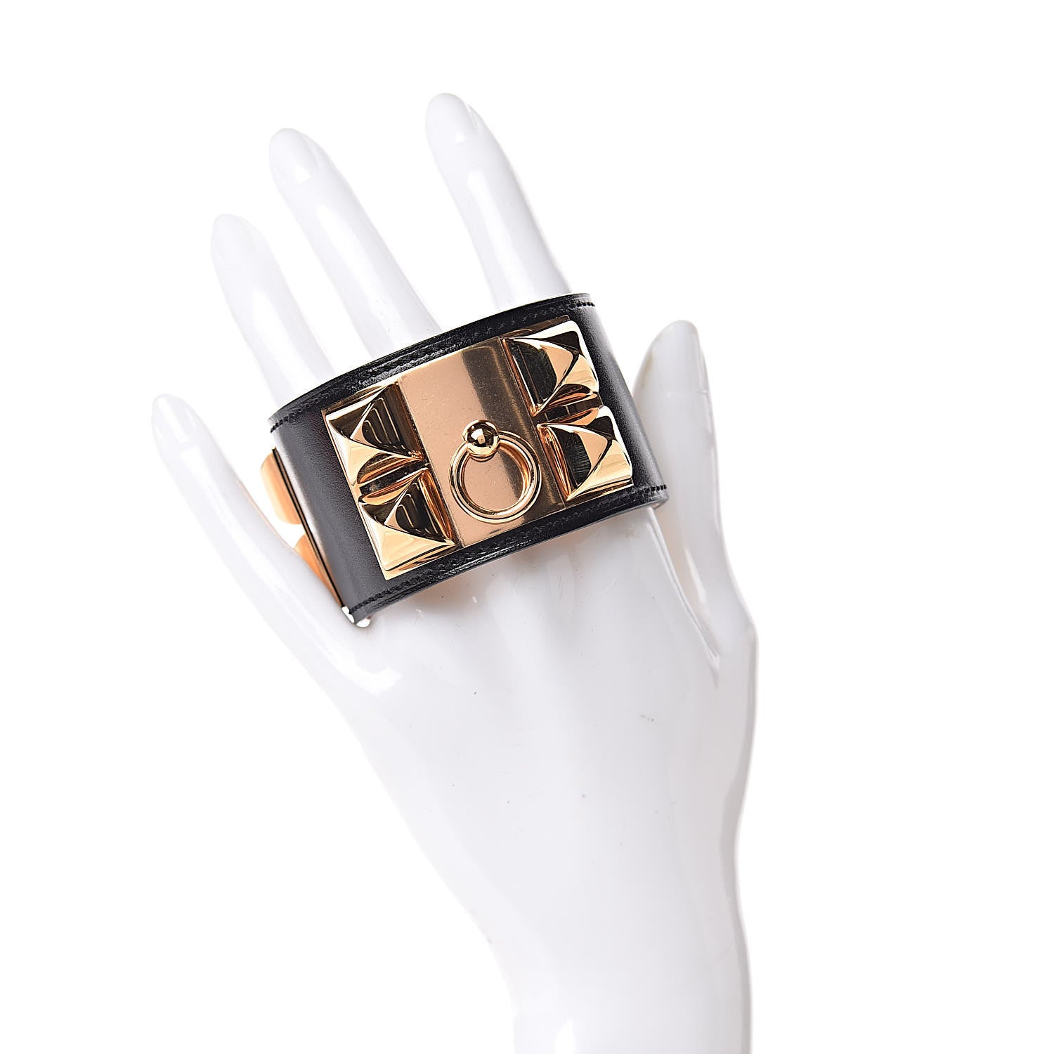 Hermes Box Collier de Chien CDC Bracelet S Black 2 of 6