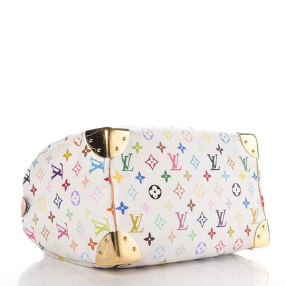 Louis Vuitton Monogram Multicolor Speedy 30 White 4 of 16
