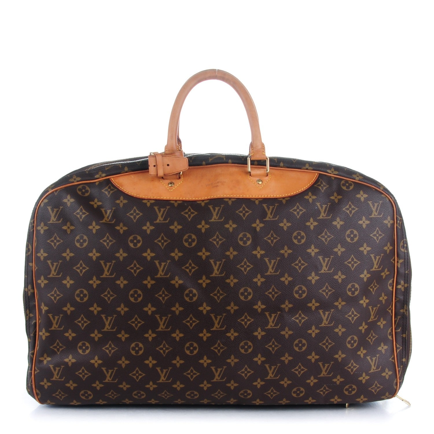 Louis Vuitton Monogram Alize 2 Compartment Luggage Travel Bag 1 of 11
