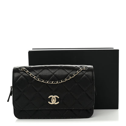 Chanel Caviar Quilted Single Flap Black 11 of 11