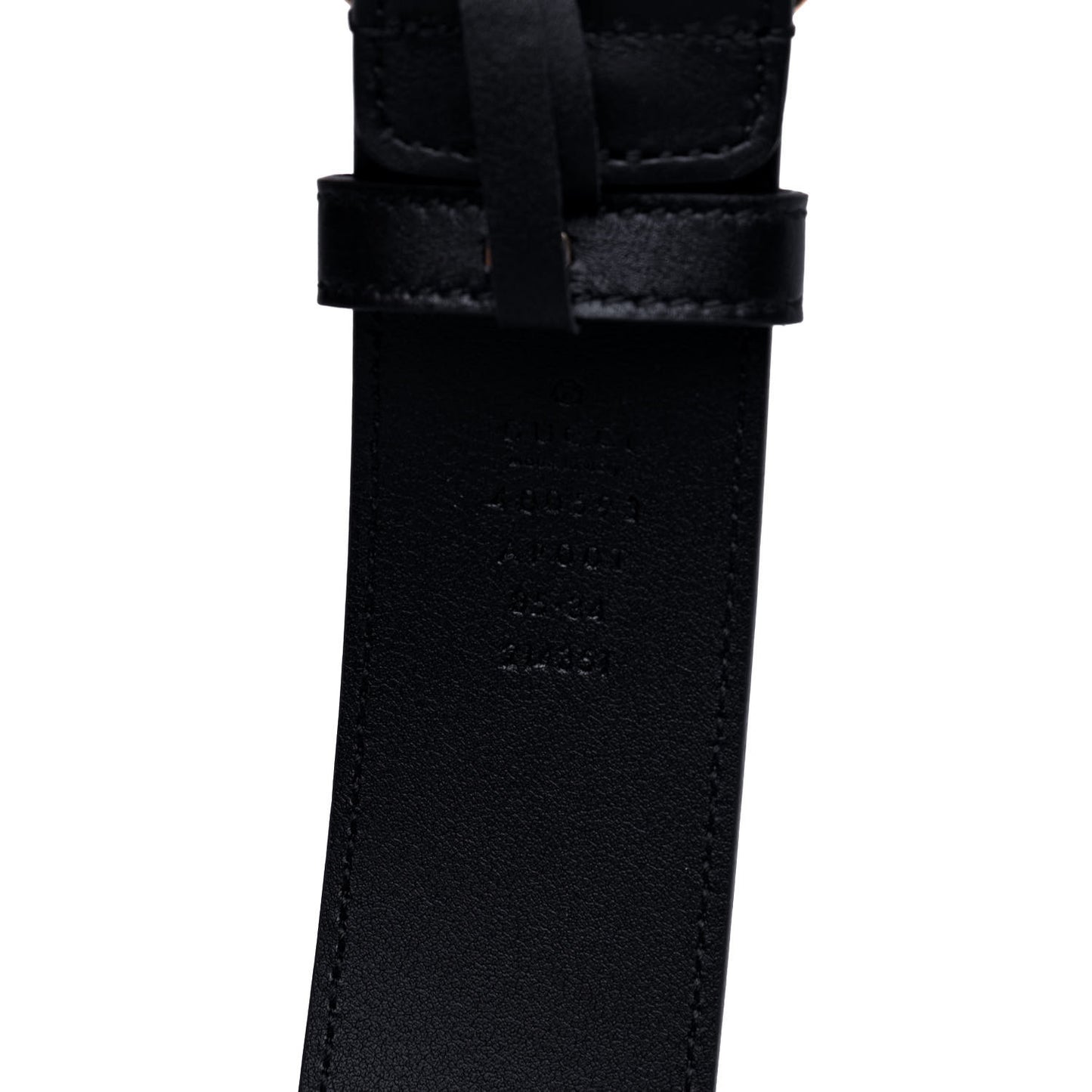 Calfskin Double G 40mm Belt 85 34 Black