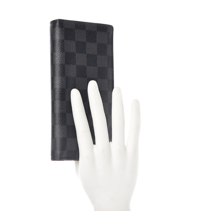Louis Vuitton Damier Graphite Brazza Wallet Organizer 2 of 7