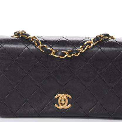 Chanel Lambskin Quilted Mini Flap Black 8 of 12