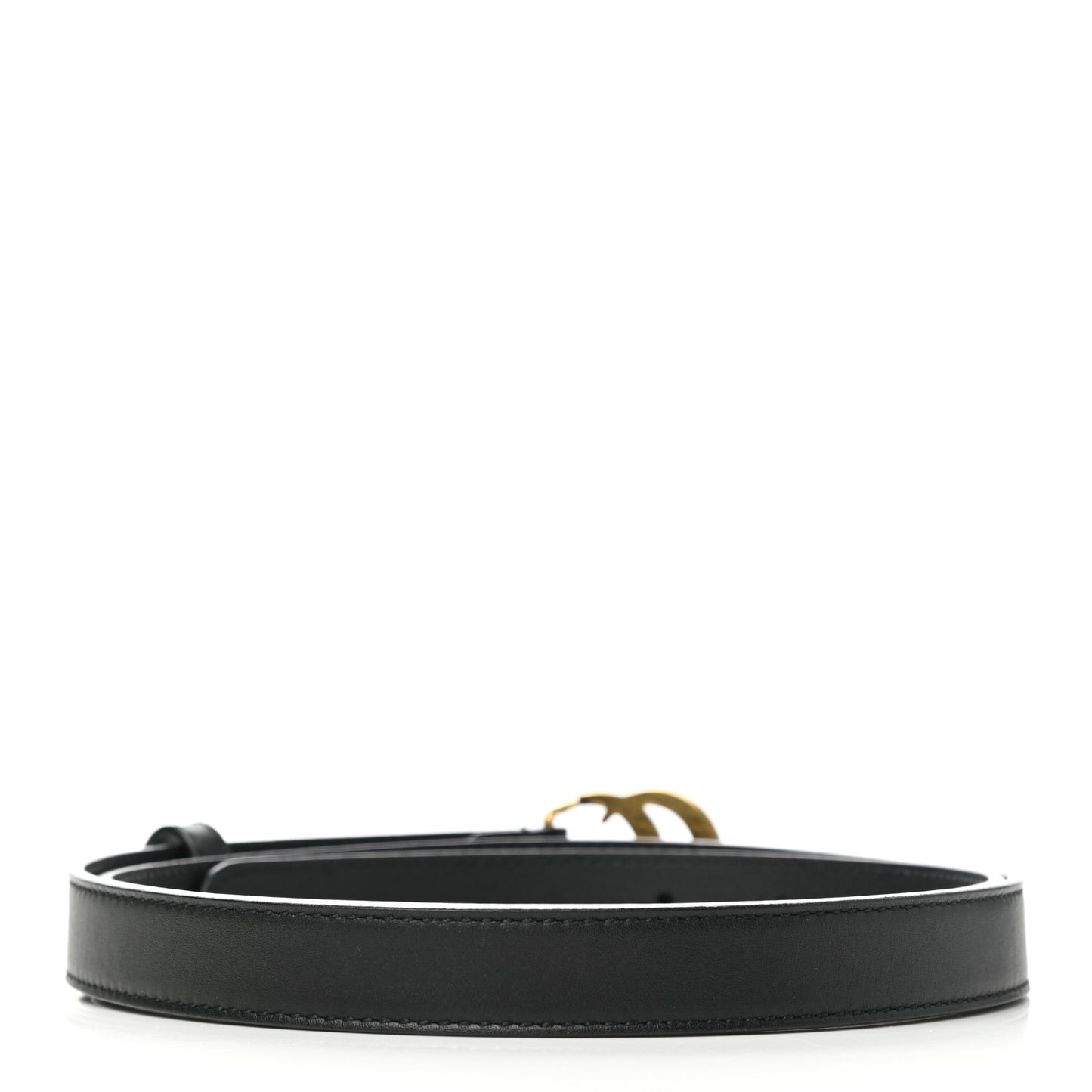 Calfskin Double G 20mm Belt 95 38 Black