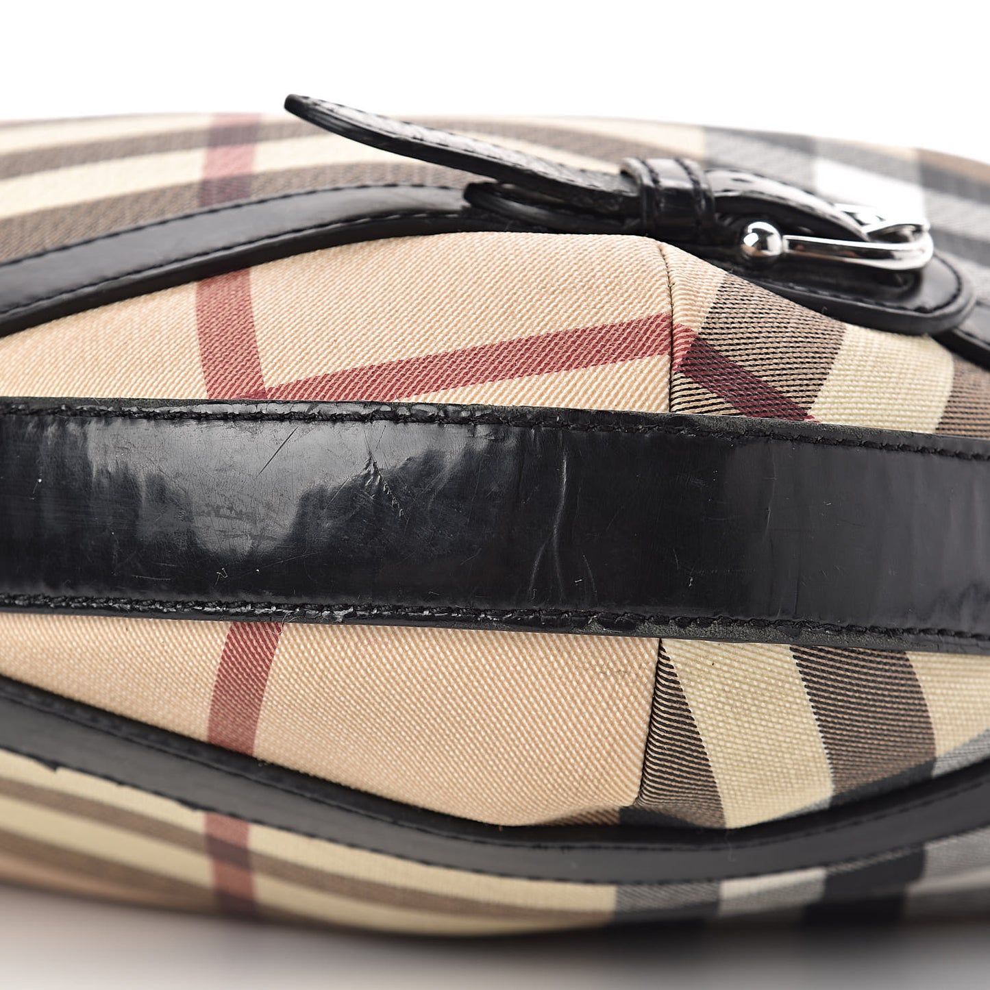Supernova Check Large Larkin Hobo Black