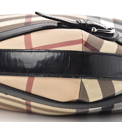 Burberry Supernova Check Large Larkin Hobo Black 9 of 20