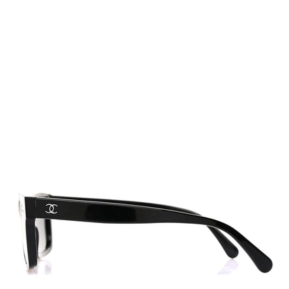 Chanel Acetate Polarized Square Sunglasses 5417 Black 3 of 8