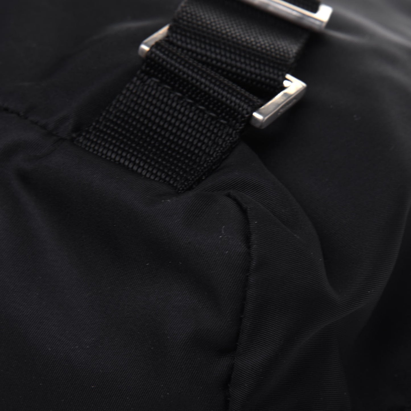 Nylon Vela Large Backpack Black
